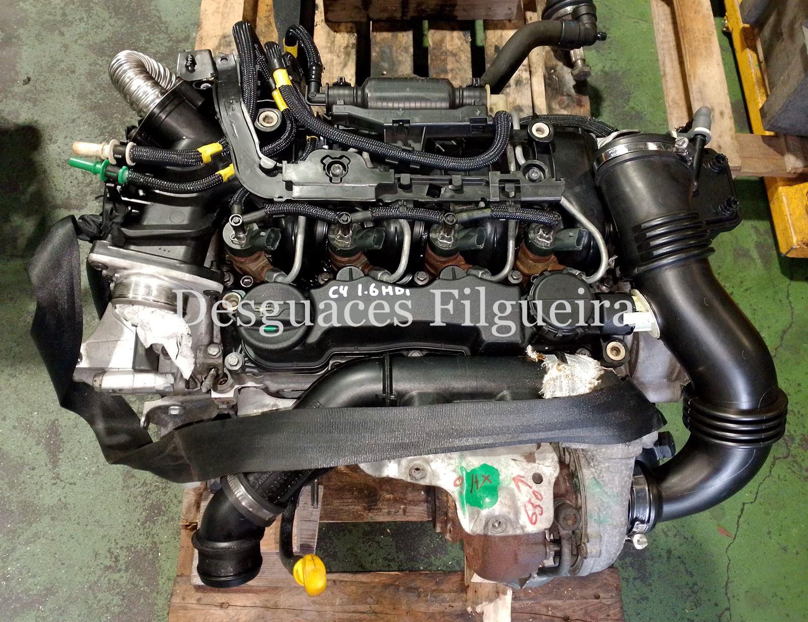 Motor completo Citroen C4 1.6 HDI 9HX - Imagen 1