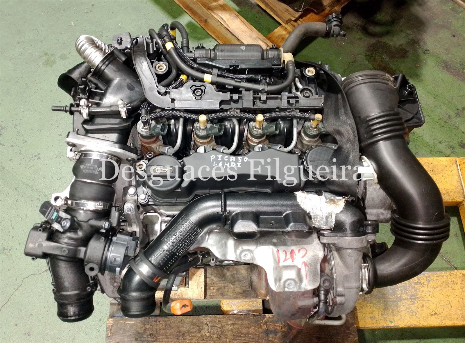 Motor completo Citroen C4 Grand Picasso 1.6 HDI 9H01 - Imagen 1