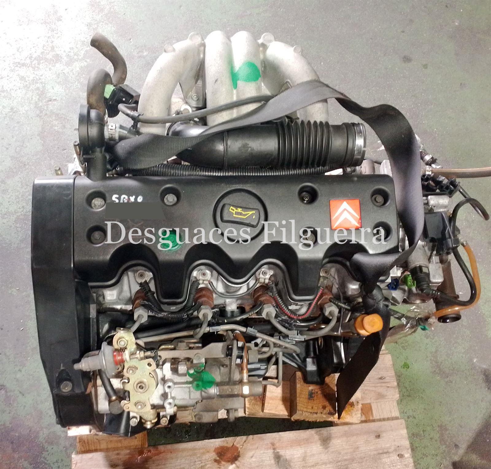 Motor completo Citroen Saxo 1.5 D VJX Inyeccion Bosch - Imagen 1