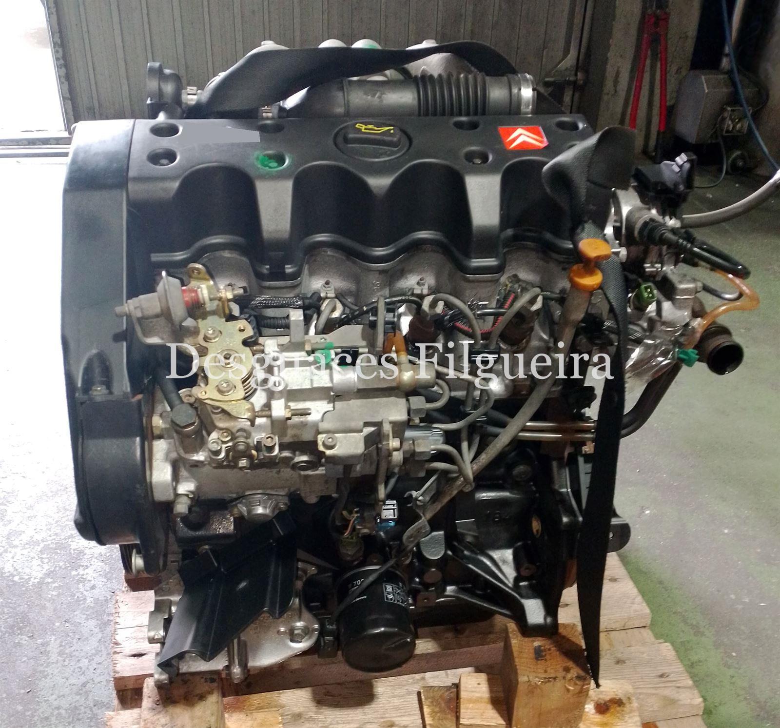 Motor completo Citroen Saxo 1.5 D VJX Inyeccion Bosch - Imagen 2