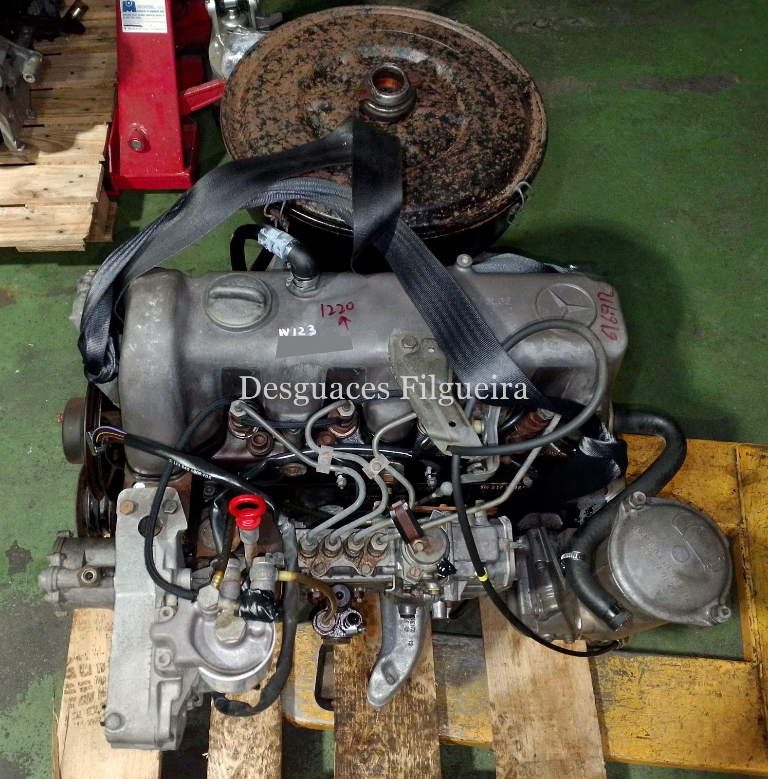 Motor completo Mercedes 240D W123 616912 - Imagen 1