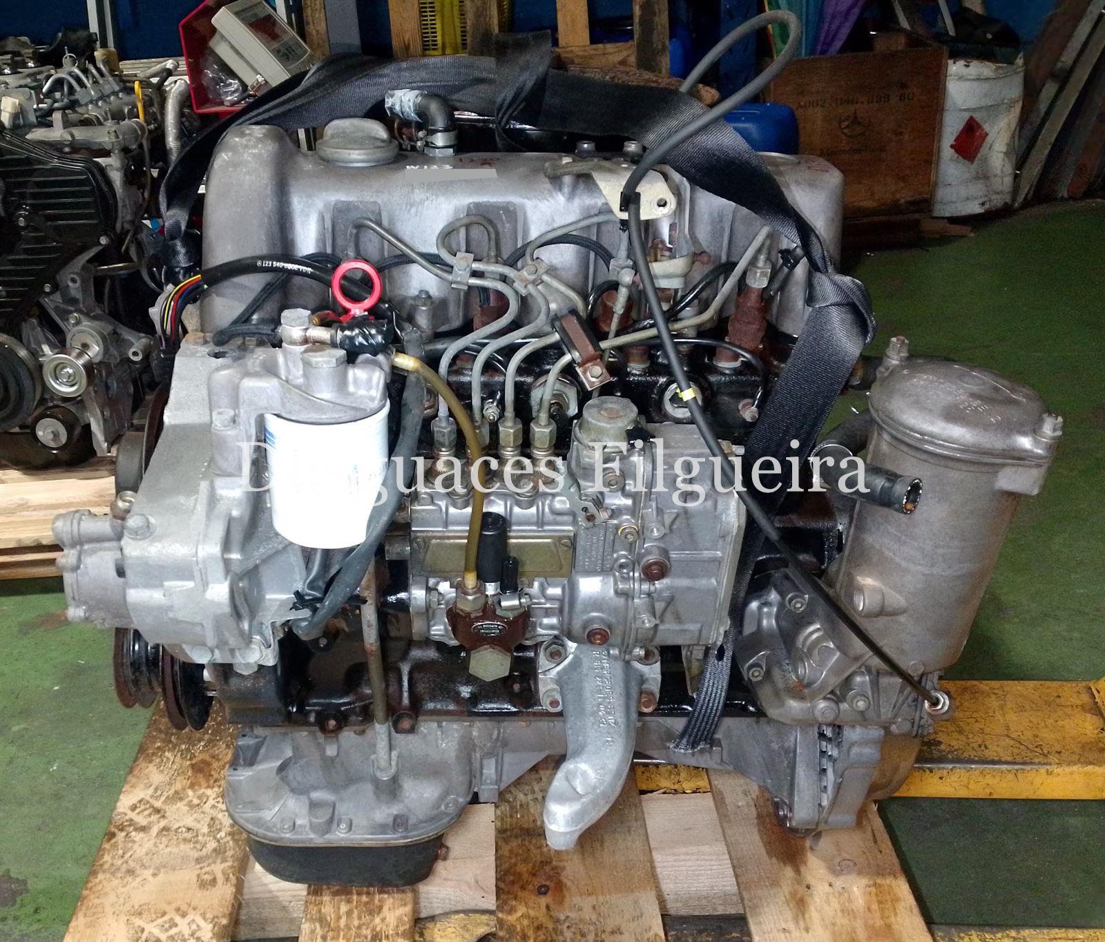 Motor completo Mercedes 240D W123 616912 - Imagen 2