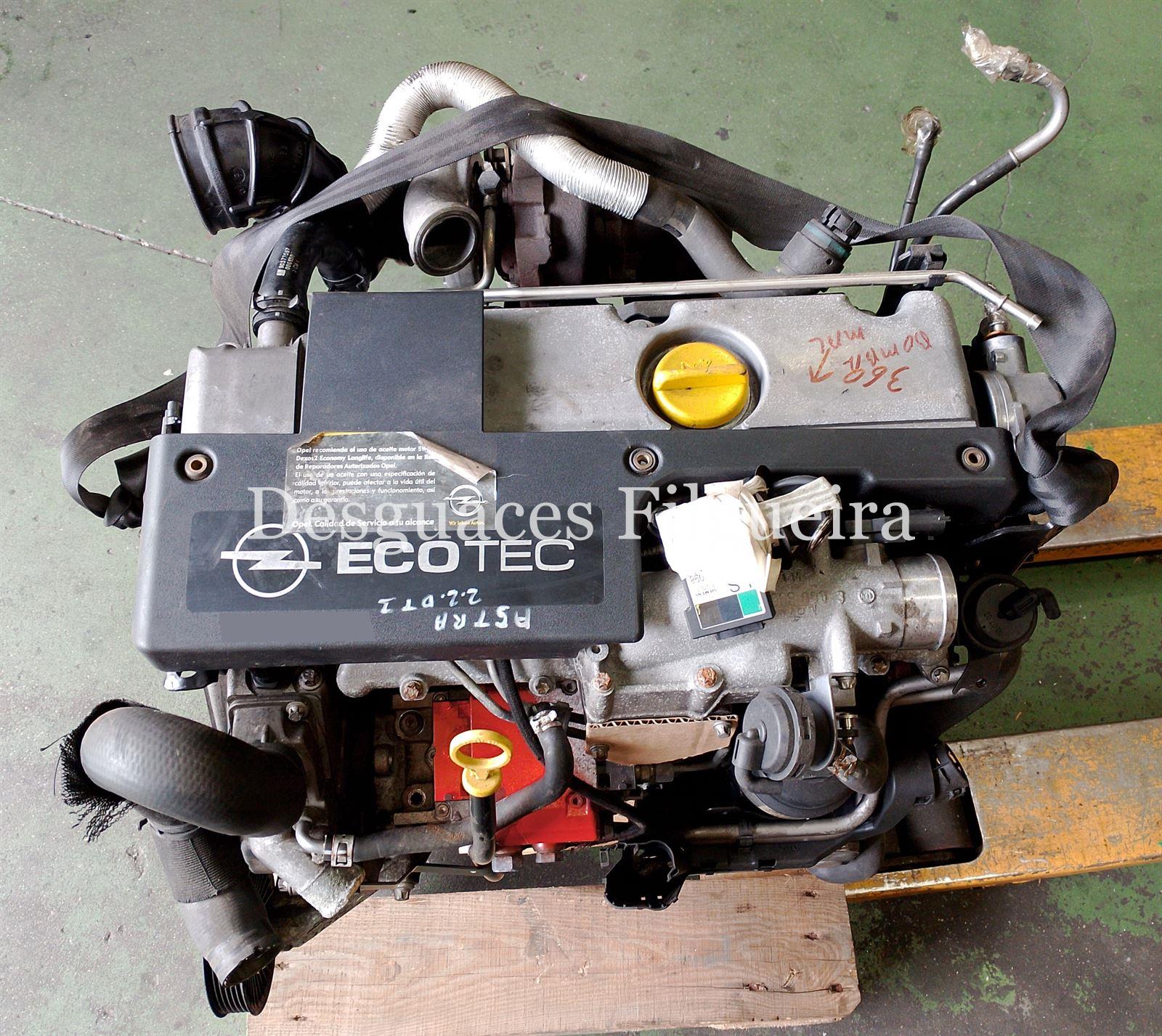 Motor completo Opel Astra G 2. 2 DTI Y22DTR BOMBA MAL - Imagen 1