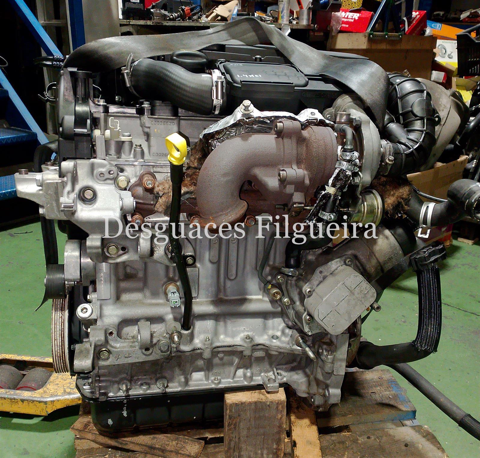 Motor completo Peugeot 206 1.4 HDI 8HX Bosch EGR por vacío - Imagen 2