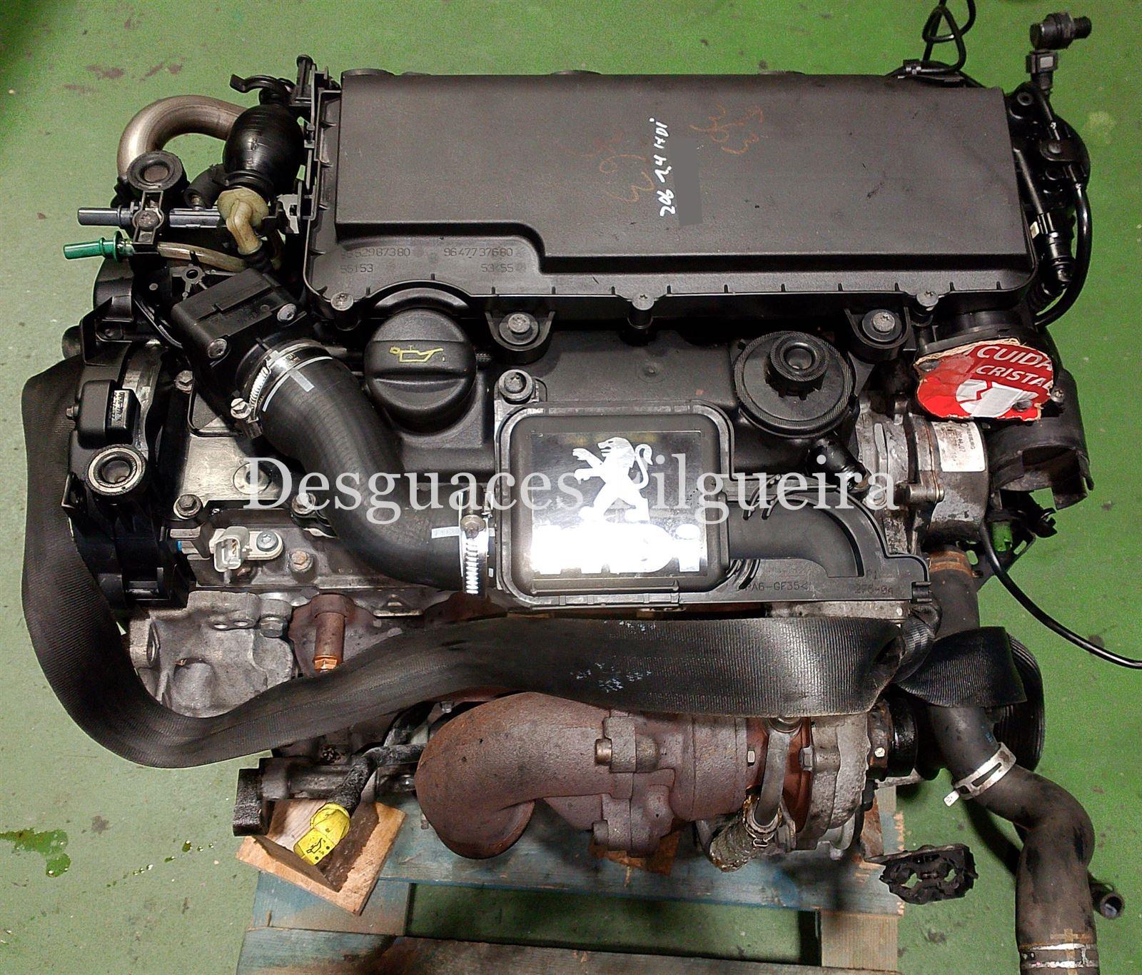 Motor completo Peugeot 206 1.4 HDI 8HZ Bosch - Imagen 1