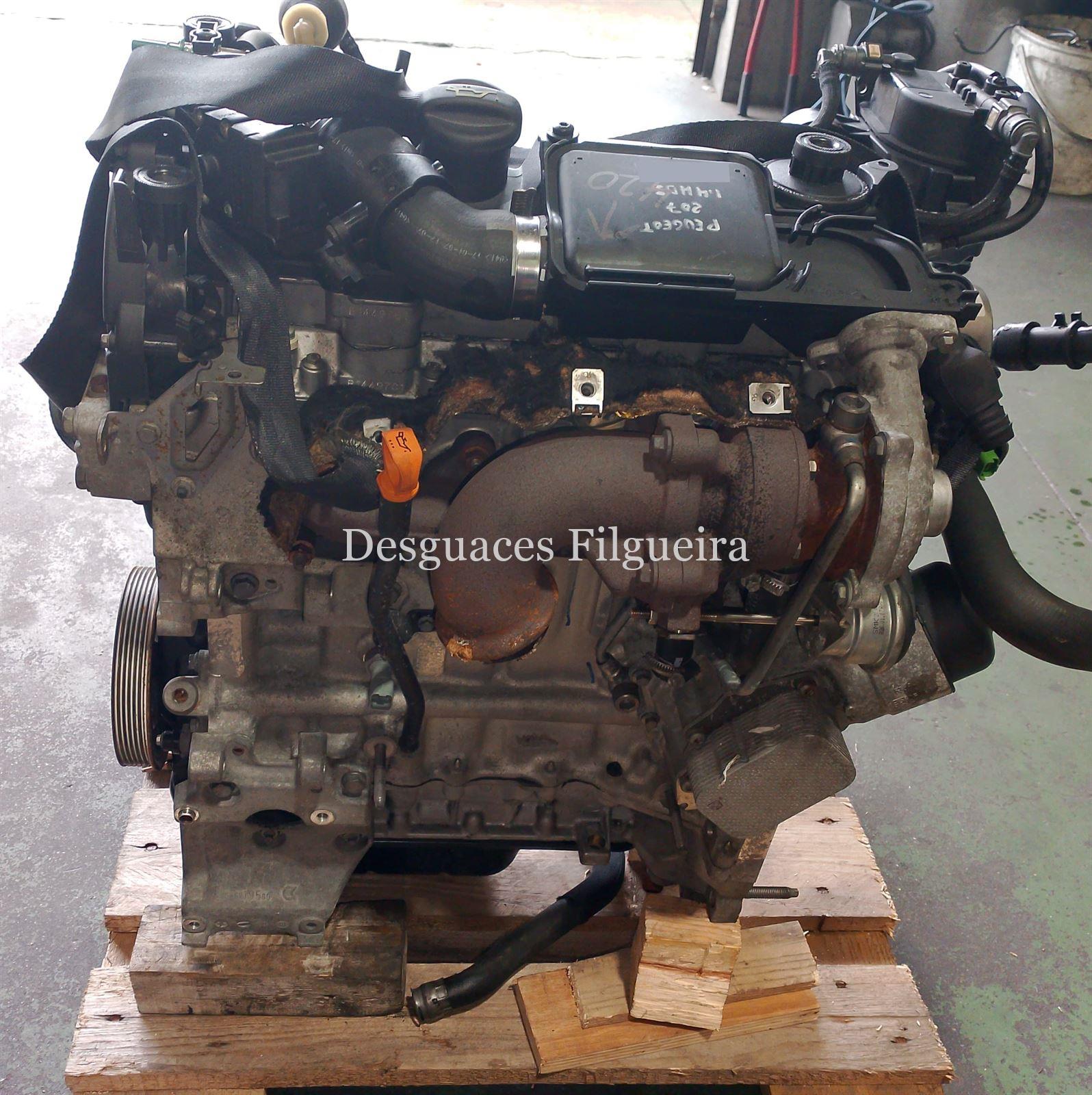 Motor completo Peugeot 207 1. 4 HDI 8HZ Bosch - Imagen 2