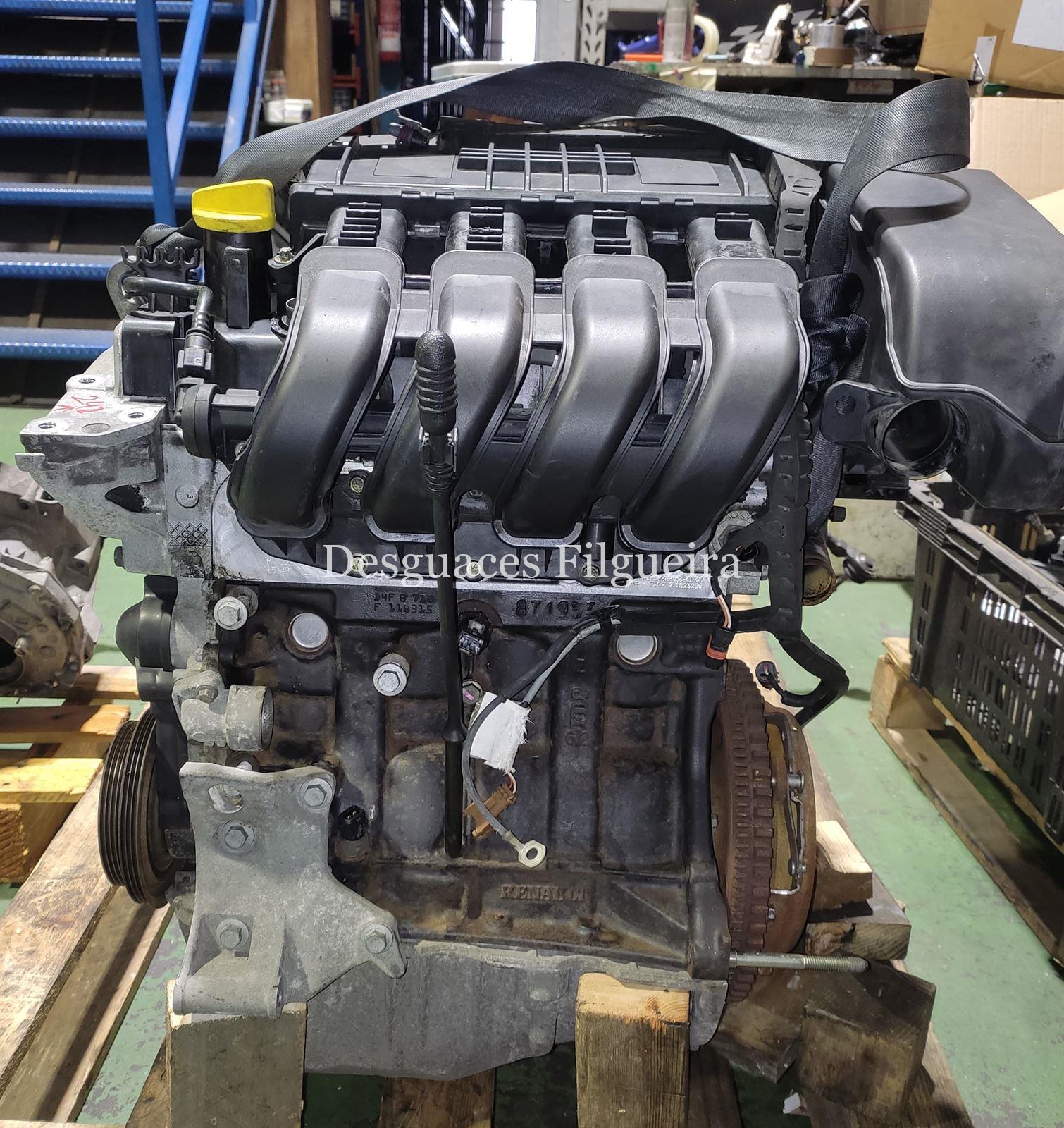 Motor completo Renault Clio II 1.2 16V D4F B712 - Imagen 2