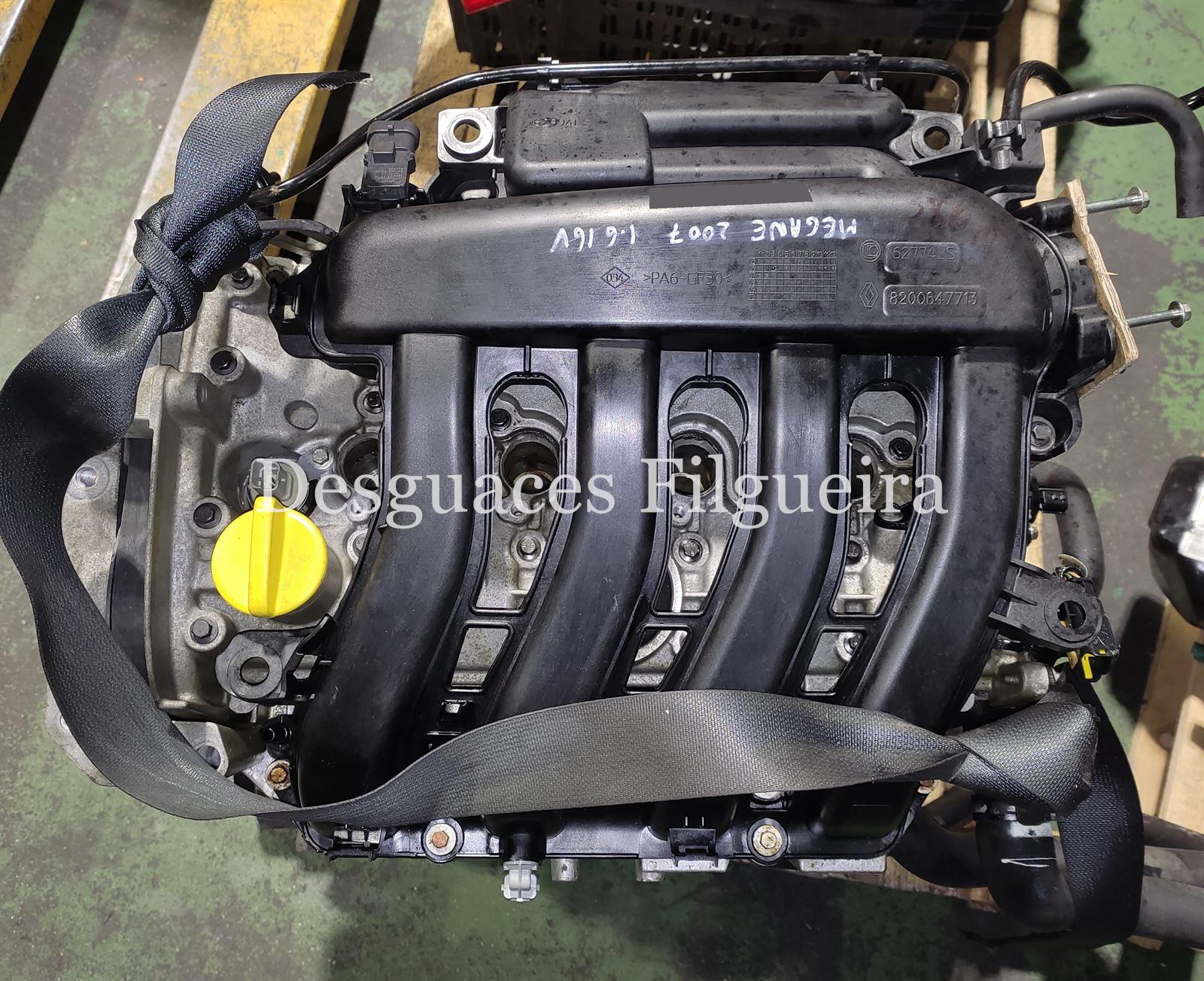 Motor completo Renault Megane II 1.6 16V K4M D812 - Imagen 1