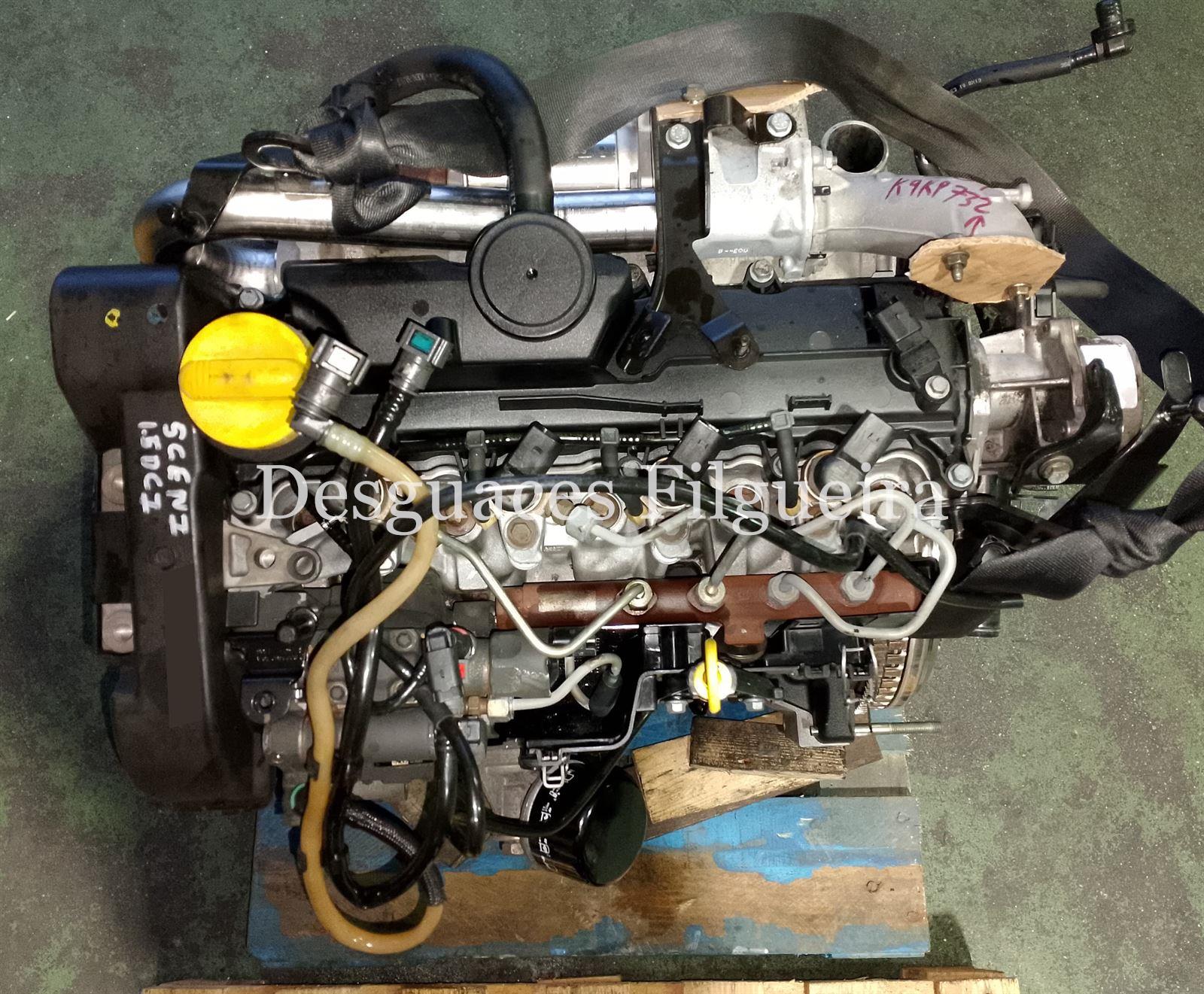 Motor completo Renault Scenic 1.5 dci K9K P732 Siemens - Imagen 1