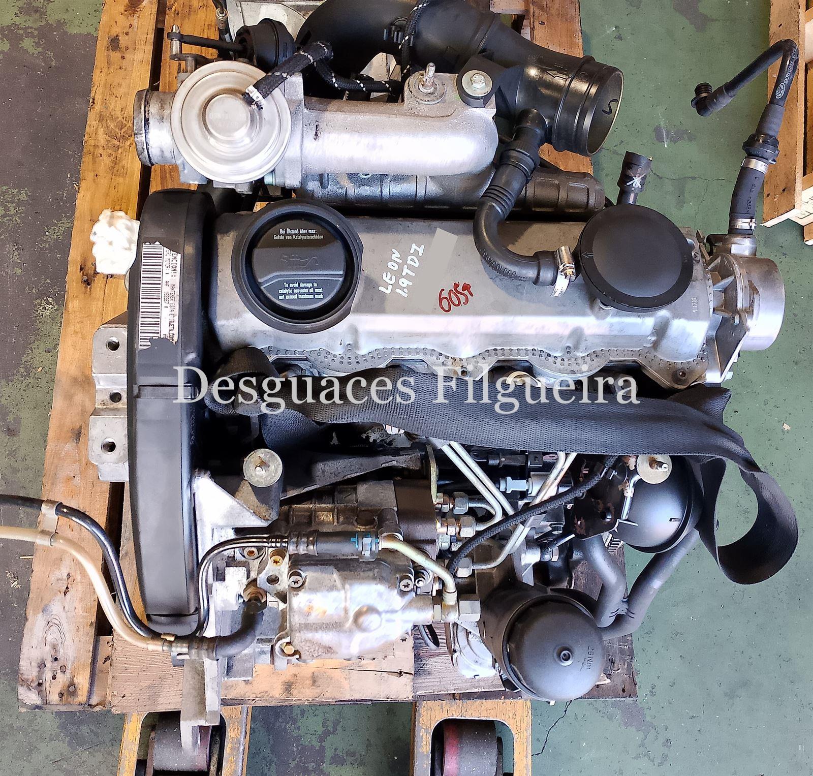 Motor completo Seat Leon 1.9 TDI AHF - Imagen 1