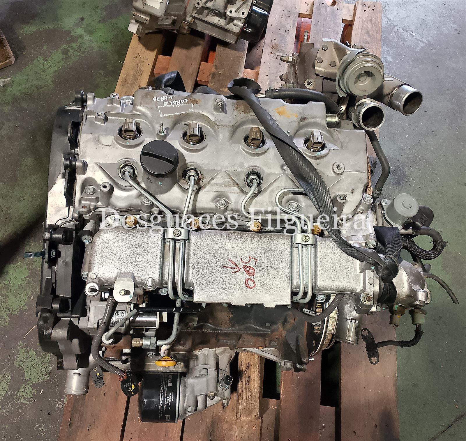 Motor completo Toyota Corolla 2.0 D4D 1CD DENSO - Imagen 1