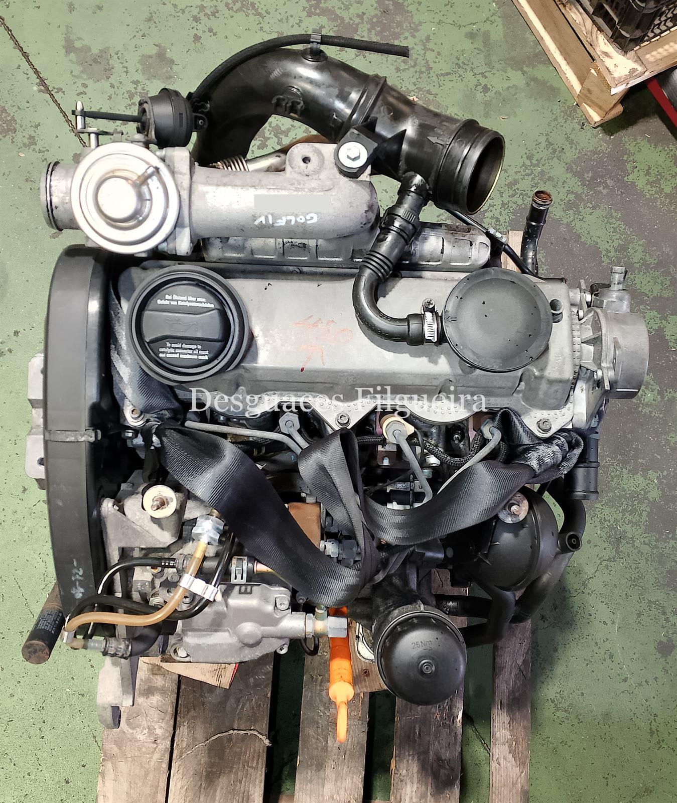 Motor completo Volkswagen Golf IV 1. 9 TDI AHF - Imagen 1